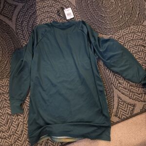 Men's Adidas Climalite Goalkeeper Jersey Shirt Green & Yellow Long Sleeve S